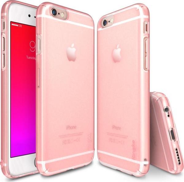 Ringke Slim Frost iPhone 6s Plus/ 6 Plus ile Uyumlu KIlıf Pink - Image 1