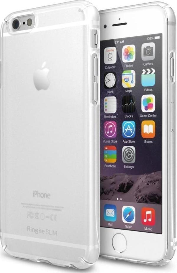 Ringke Slim Frost iPhone 6s Plus/ 6 Plus ile Uyumlu KIlıf White - Image 1