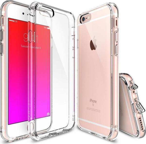 Ringke Fusion iPhone 6s Plus/ 6 Plus ile Uyumlu KIlıf Crystal View TPU Bumper Extra Darbe Emici - Image 1