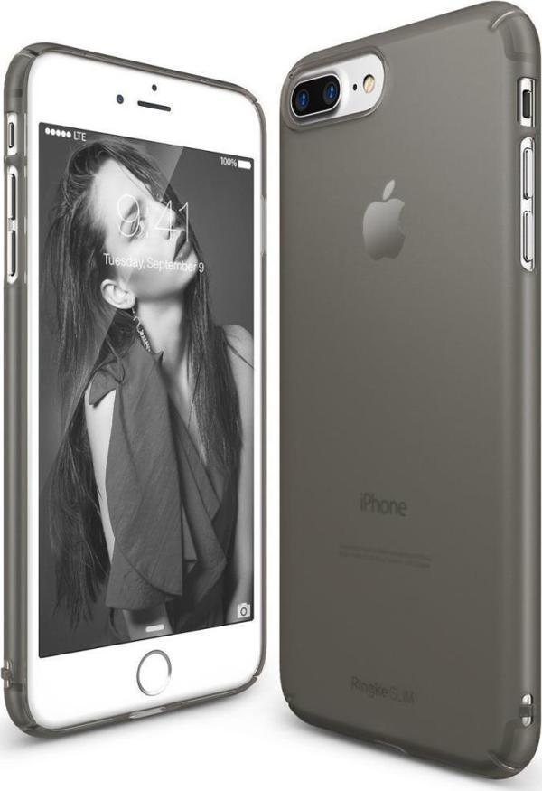 Ringke Slim Frost iPhone 7/8 Plus ile Uyumlu KIlıf Black - Image 1