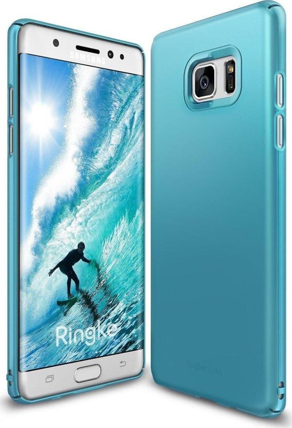Ringke Slim Galaxy Note 7 FE ile Uyumlu Kılıf Ocean Blue - Image 1