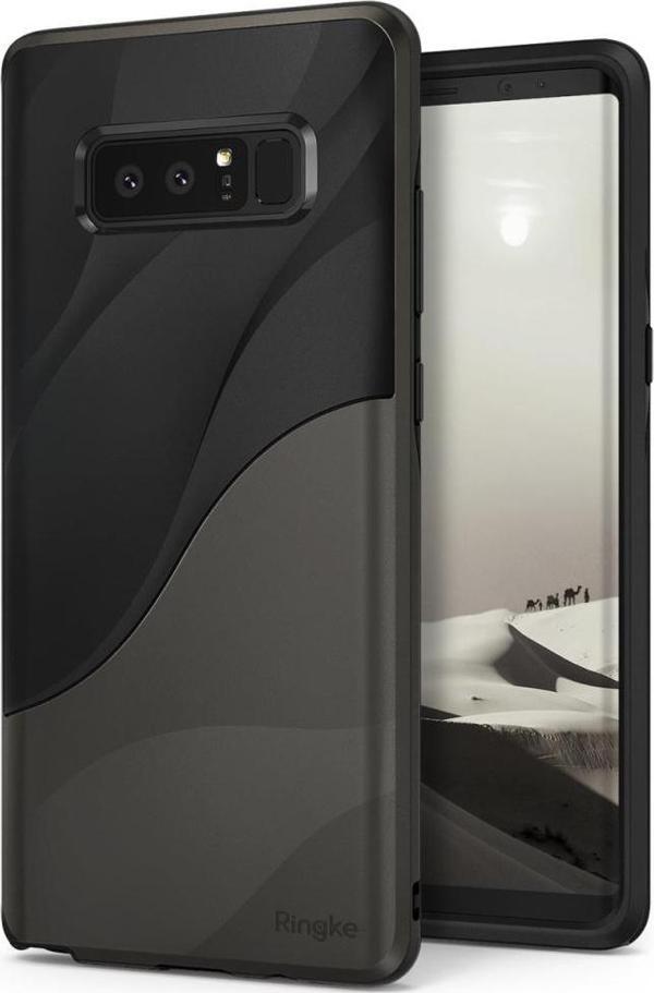 Ringke Wave Galaxy Note 8 ile Uyumlu KIlıf Metallic Chrome - Image 1