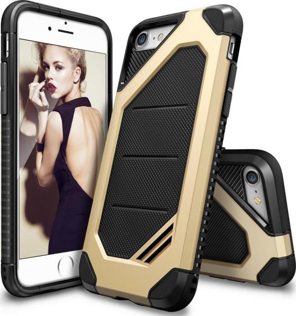Ringke Max iPhone 7/8 ile Uyumlu KIlıf Royal Gold - Image 1