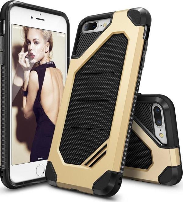 Ringke Max iPhone 7/8 Plus ile Uyumlu KIlıf Royal Gold - Image 1