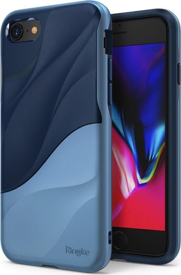 Ringke Wave iPhone 7/8 ile Uyumlu KIlıf Coastal Blue - Image 1