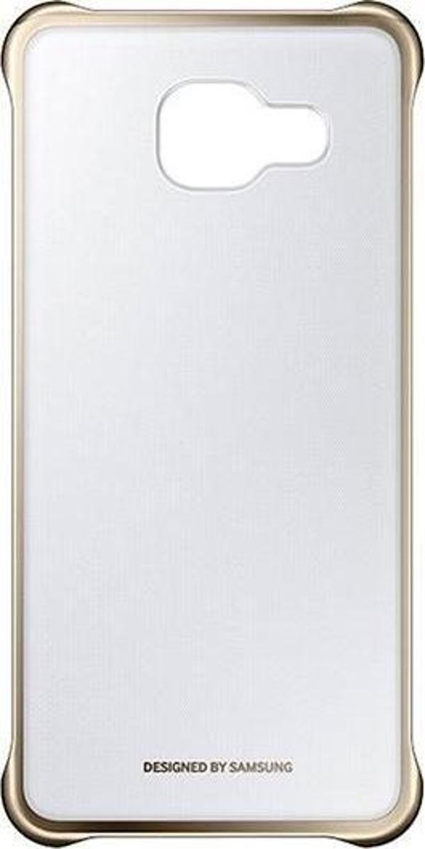 Galaxy A3 (2016) A310F ile Uyumlu Clear Back Cover Kılıf Altın EF-QA310CFEGWW - Image 1