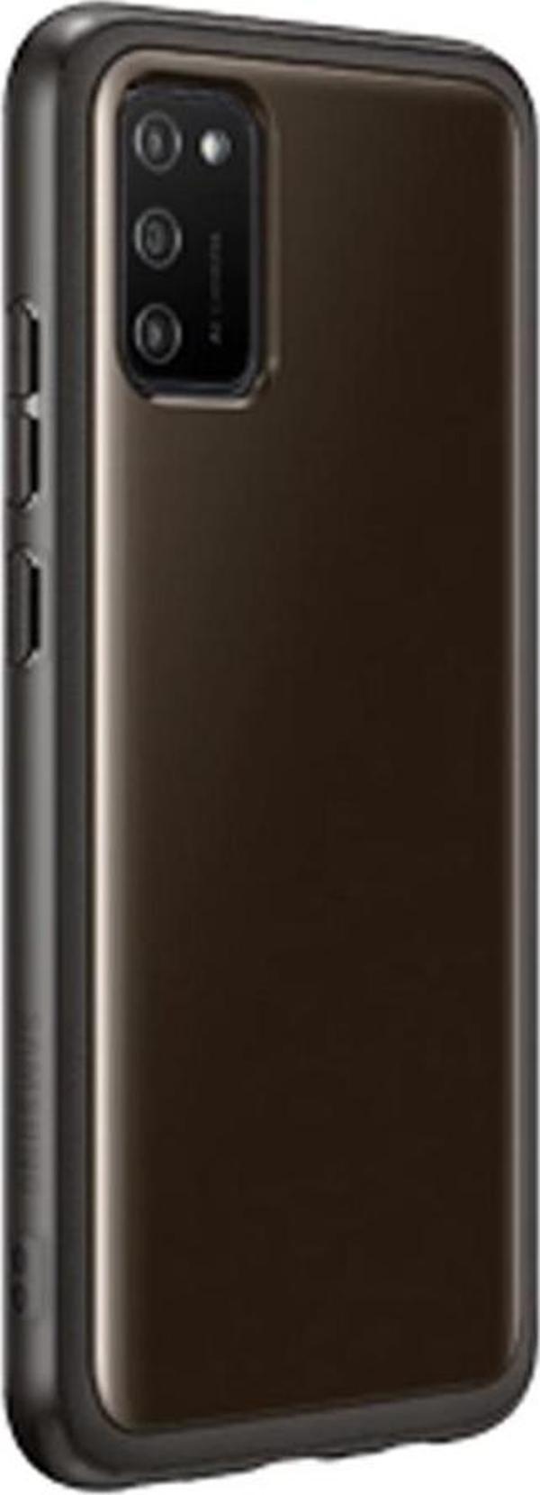 Galaxy A02s ile Uyumlu Yumuşak Kılıf Siyah EFQA025TBEGWW - Image 1
