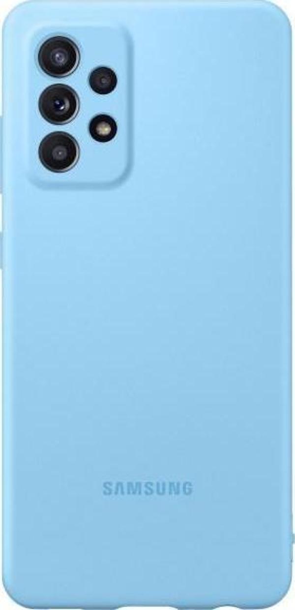 Galaxy A52 ile Uyumlu Slim Kılıf Mavi EF-PA525TLEGWW - Image 1