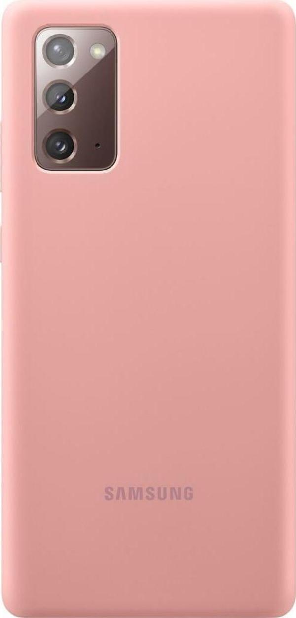 Galaxy Note 20 ile Uyumlu Silikon Kılıf Mistik Bronz EF-PN980TAEGWW - Image 1