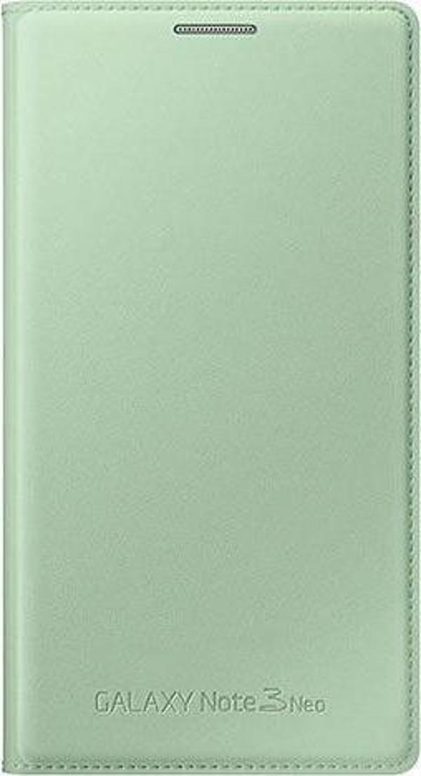 Galaxy Note 3 Neo ile Uyumlu Kılıf Flip Wallet Yeşil EF-WN750BMEGWW - Image 1