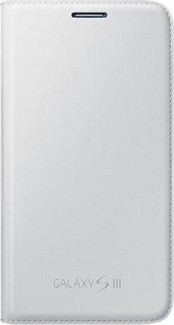 Galaxy S3 i9300 ile Uyumlu Flip Wallet Kılıf EF-NI930BWEGWW Beyaz - Image 1