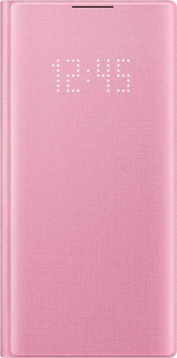 Galaxy Note 10 ile Uyumlu LED View Cover Kılıf (Pembe) EF-NN970PPEGTR - Image 1
