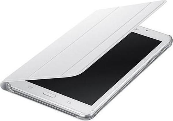 Galaxy Tab A6 7" T280 ile Uyumlu Bookcover Kılıf Beyaz EF-BT280PWEGWW - Image 1