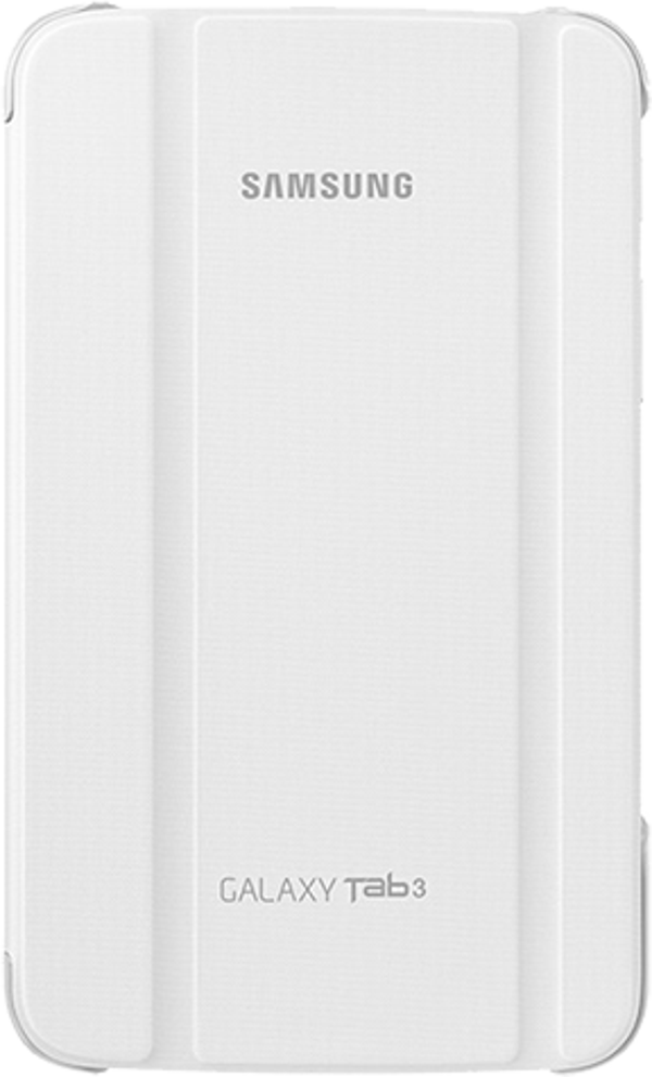 Galaxy Tab 3 8.0'' T310 ile Uyumlu Bookcover Kılıf Beyaz EF-BT310BWEGWW - Image 1