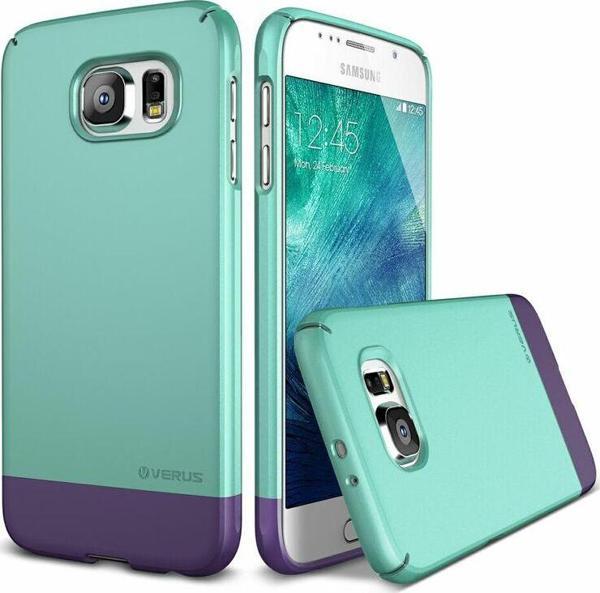 Verus Galaxy S6 ile Uyumlu Case 2Link Kılıf Mint Berry - Image 1
