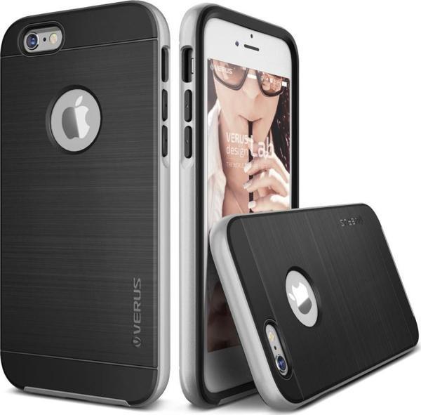 Verus iPhone 6 Plus/6S Plus ile Uyumlu High Pro Shield Kılıf Light Silver - Image 1