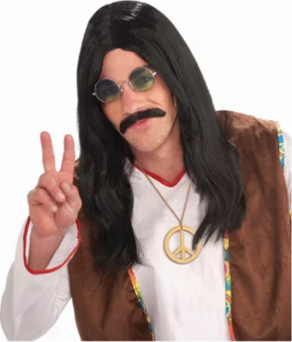 Parti Aksesuar Uzun Barış Manço Peruğu ve Bıyığı - Image 1