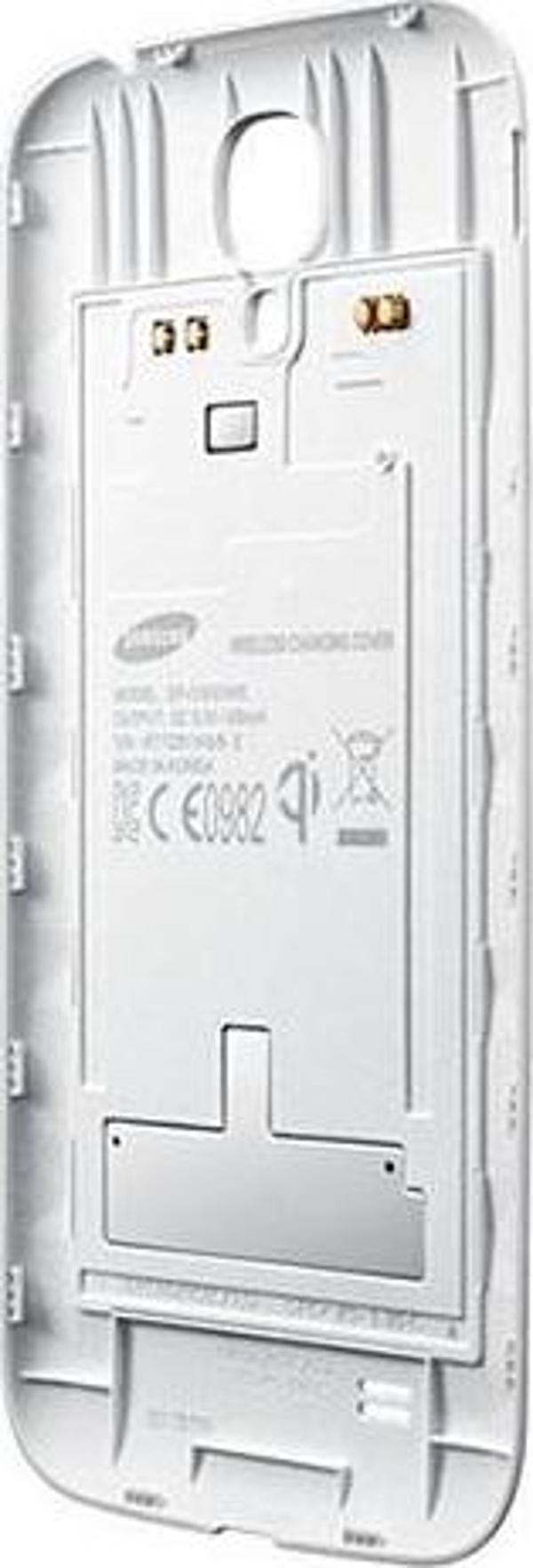Galaxy S4 ile Uyumlu Kablosuz Şarj Destekli Kapak Beyaz EP-CI950IWEGWW - Image 1