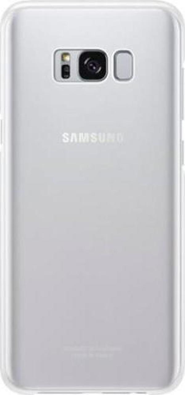 Galaxy S8+ ile Uyumlu Şeffaf Koruyucu Kılıf Gri EF-QG955CSEGWW - Image 1