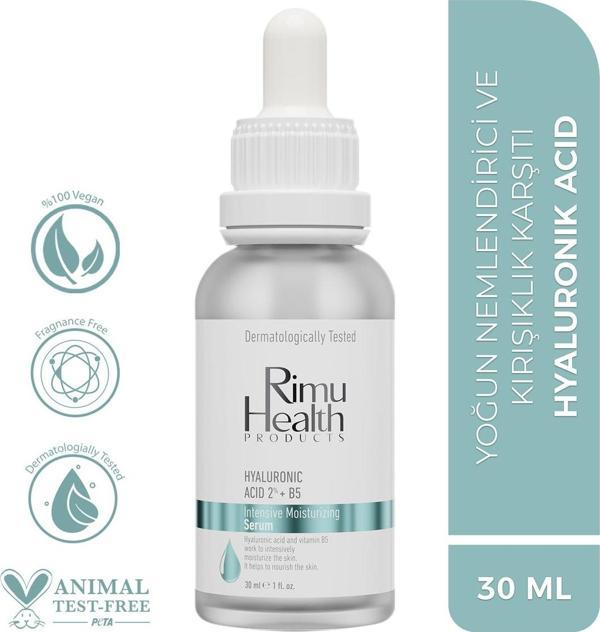 Rimu Health Products	 Tüm Cilt Tipleri Için Parfümsüz Yoğun Nemlendirici Serum (hyaluronic Acid 2% B5 ) - Image 1
