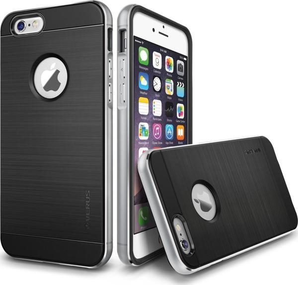 Verus iPhone 6 Plus/6S Plus ile Uyumlu New Iron Shield Kılıf Silver - Image 1
