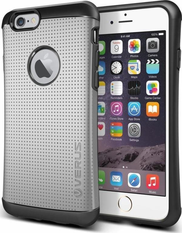 Verus iPhone 6 Plus/6S Plus ile Uyumlu Thor HARD DROP Light Silver - Image 1