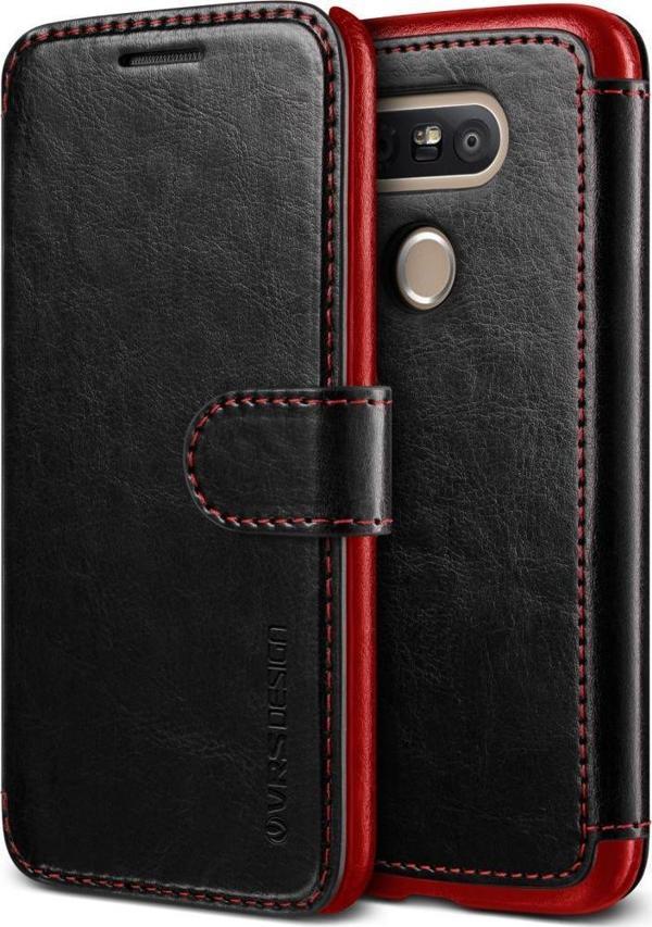 Verus G5 ile Uyumlu Case Dandy Layered Series Kılıf Black Wine - Image 1