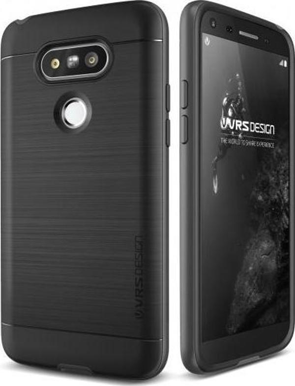 Verus G5 ile Uyumlu High Pro Shield Kılıf Steel Silver - Image 1