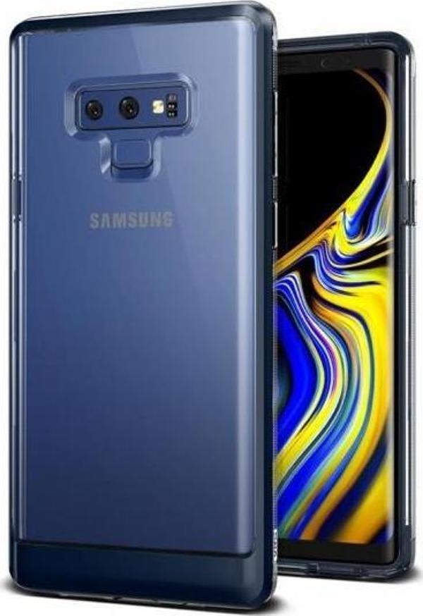VRS Design Galaxy Note 9 ile Uyumlu Crystal Bumper Kılıf Deep Sea Blue - Image 1