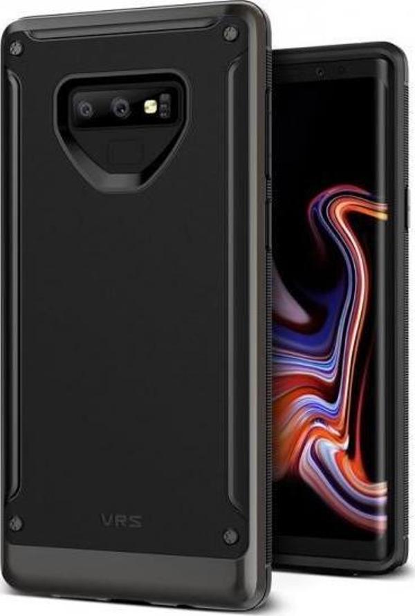 VRS Design Galaxy Note 9 ile Uyumlu High Pro Shield Kılıf Metallic Black - Image 1