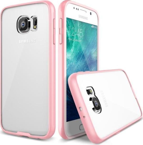 VRS Design Galaxy S6 ile Uyumlu Crystal Mixx Bayby Pink - Image 1