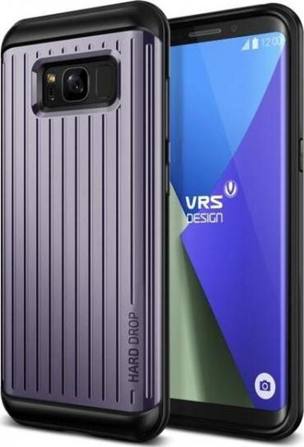 VRS Design Galaxy S8 ile Uyumlu Waved Hard Drop Kılıf Waved Waved Orchid - Image 1