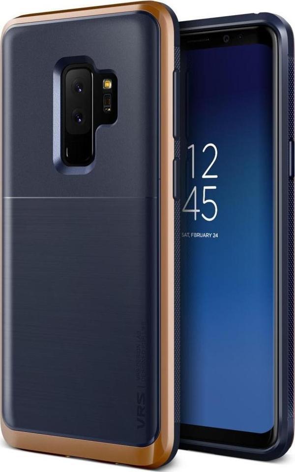 VRS Design Galaxy S9 Plus ile Uyumlu High Pro Shield Kılıf Blush Gold - Image 1