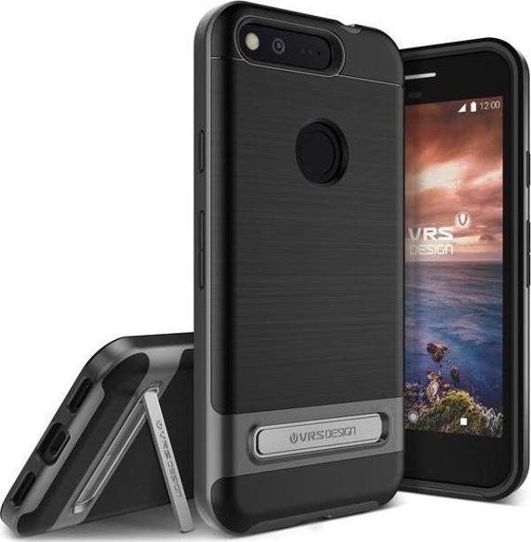 VRS Design Pixel ile Uyumlu ile Uyumlu High Pro Shield Kılıf Dark Silver - Image 1