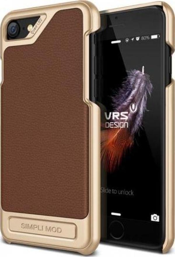 VRS Design iPhone 8 / 7 ile Uyumlu  Simpli Mod Kılıf Brown - Image 1