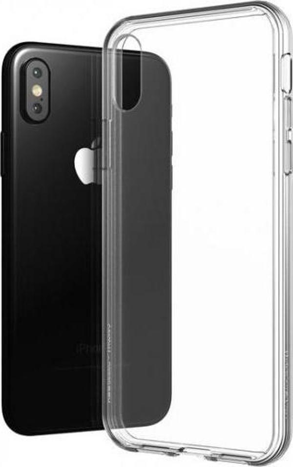 VRS Design İPhone X ile Uyumlu Crystal Touch Kılıf Clear - Image 1