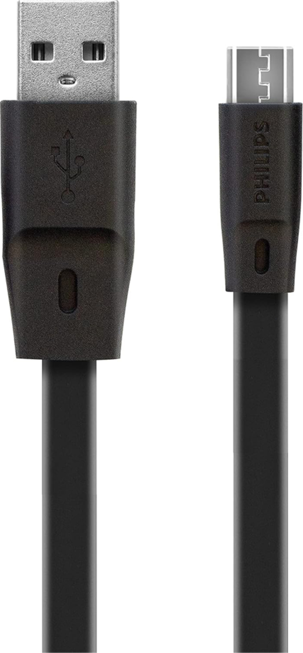 Philips 3A 45W UsbA to Universal Micro Hızlı Data ve Şarj Kablosu 1.8Metre DLC2519CB/97  - Image 1