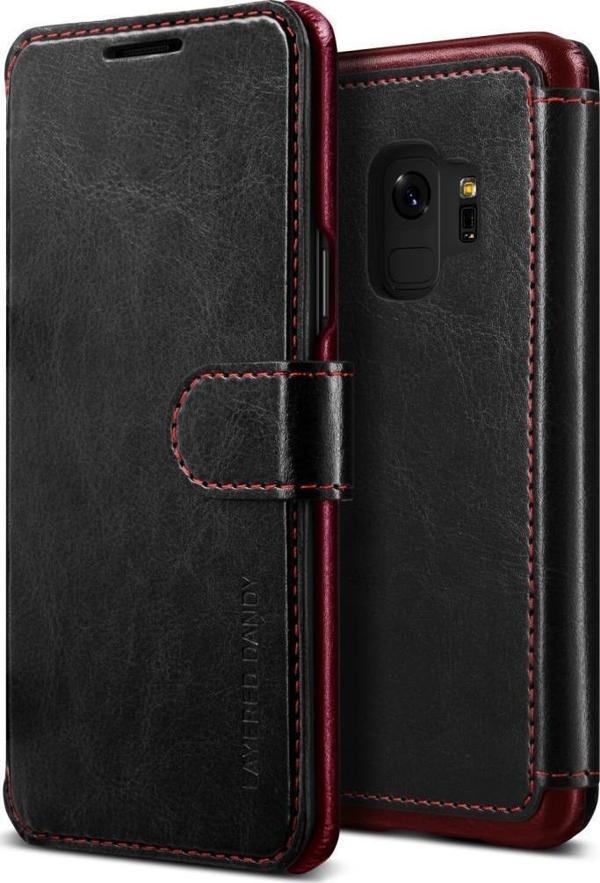 VRS Design Galaxy S9 ile Uyumlu Layered Dandy Kılıf Black - Image 1