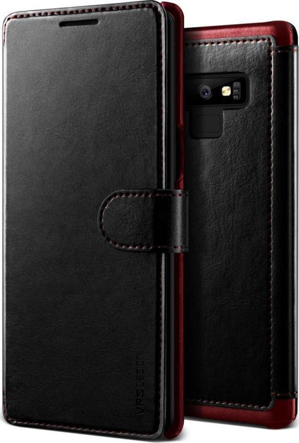 VRS Galaxy Note 9 ile Uyumlu Dandy Layered Kılıf Black Wine - Image 1