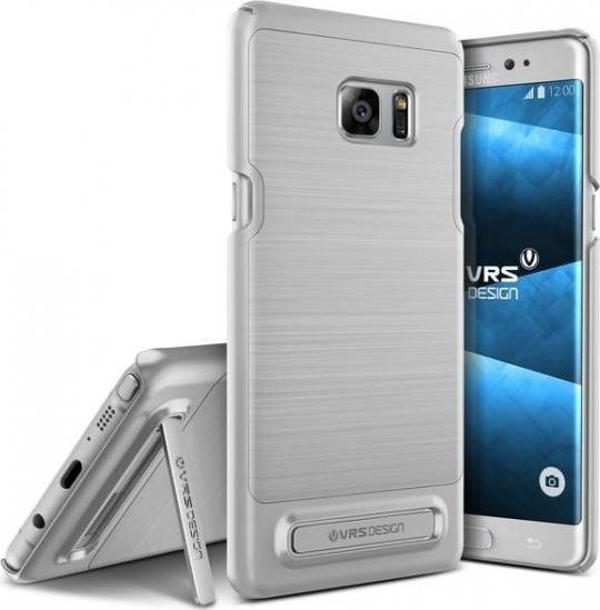 VRS Galaxy Note FE ile Uyumlu Simpli Lite Kılıf Light Silver - Image 1