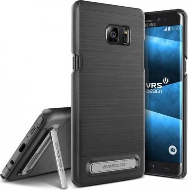 VRS Galaxy Note FE ile Uyumlu Simpli Lite Kılıf Steel Silver - Image 1