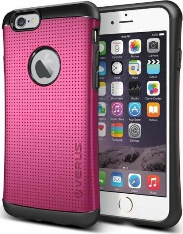 VRS iPhone 6 / 6S ile Uyumlu Thor Hard Drop Kılıf Hot Pink - Image 1