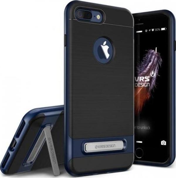 VRS iPhone 7 Plus ile Uyumlu High Pro Shield Kılıf Deep Blue - Image 1