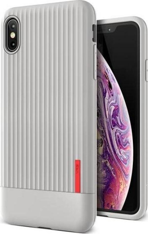 VRS iPhone Xs Max ile Uyumlu Single Fit Kılıf Gray - Image 1
