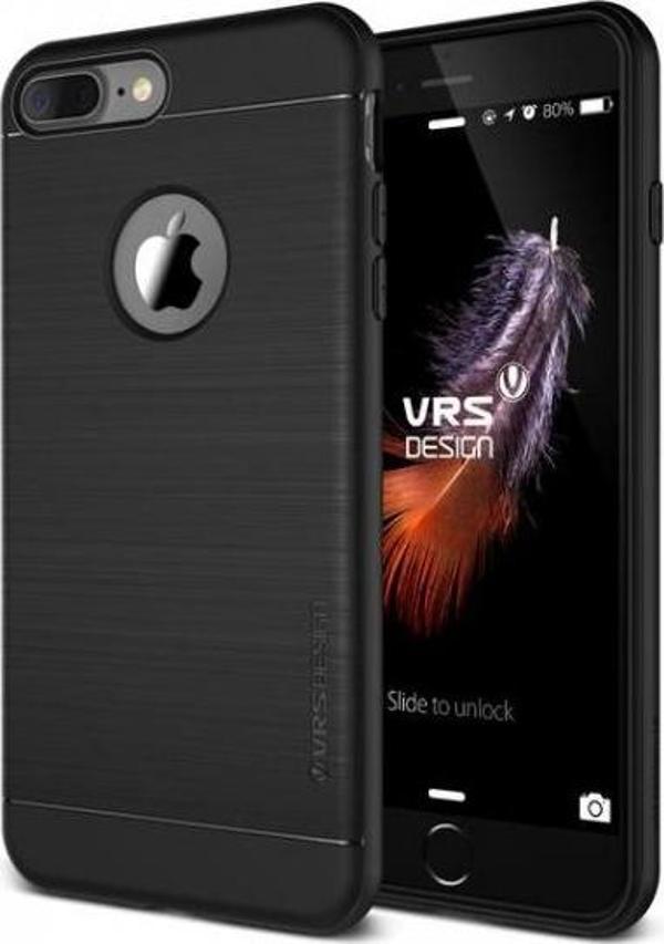 VRS Design iPhone 7 Plus ile Uyumlu Simpli Fit Kılıf Phantom Black - Image 1