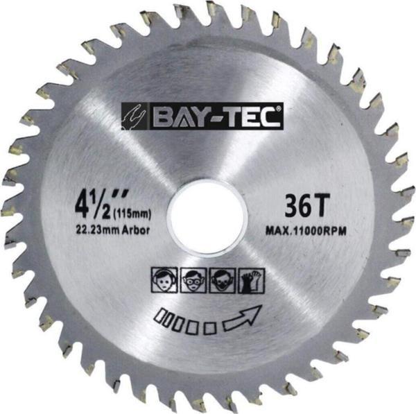 Bay-Tec Elmas Ahşap Kesme Testeresi Taşlama Makinesi 115X22 Mm - Image 1