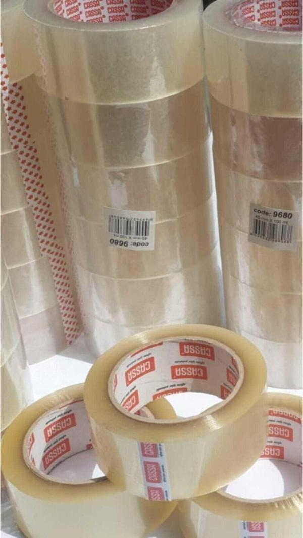 Cassa Koli Bandı 45Mm X 100 Şeffaf 24’Lü A Kalite Koli Bant - Image 1