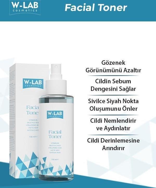 W-Lab Kozmetik Facial Toner 150 ML - Image 1