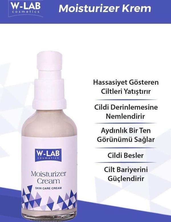 W-Lab Kozmetik Moisturizer Krem 50 ML - Image 1