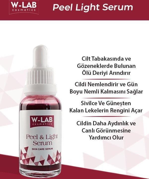 W-Lab Kozmetik Peel And Light Serum 30 ML - Image 1